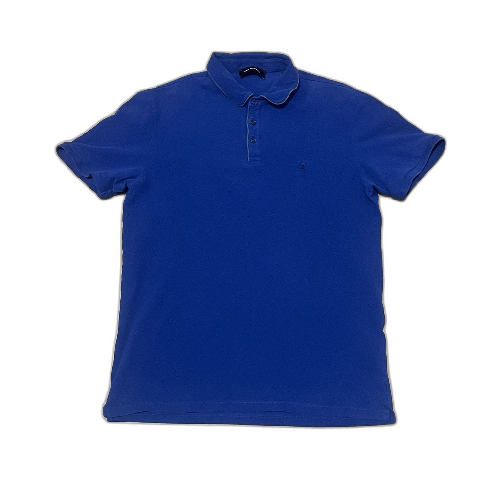 The Kooples Sport Blue Fitted Polo Shirt Sz Large Men’s